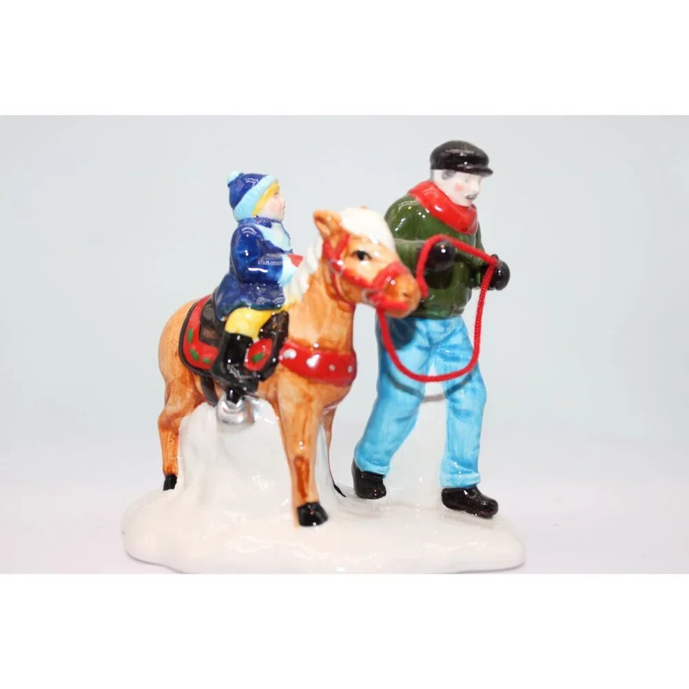 Dept 56 Snow Village - Pint Size Pony Rides